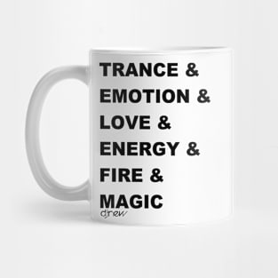 Trance List - Black Logo Mug